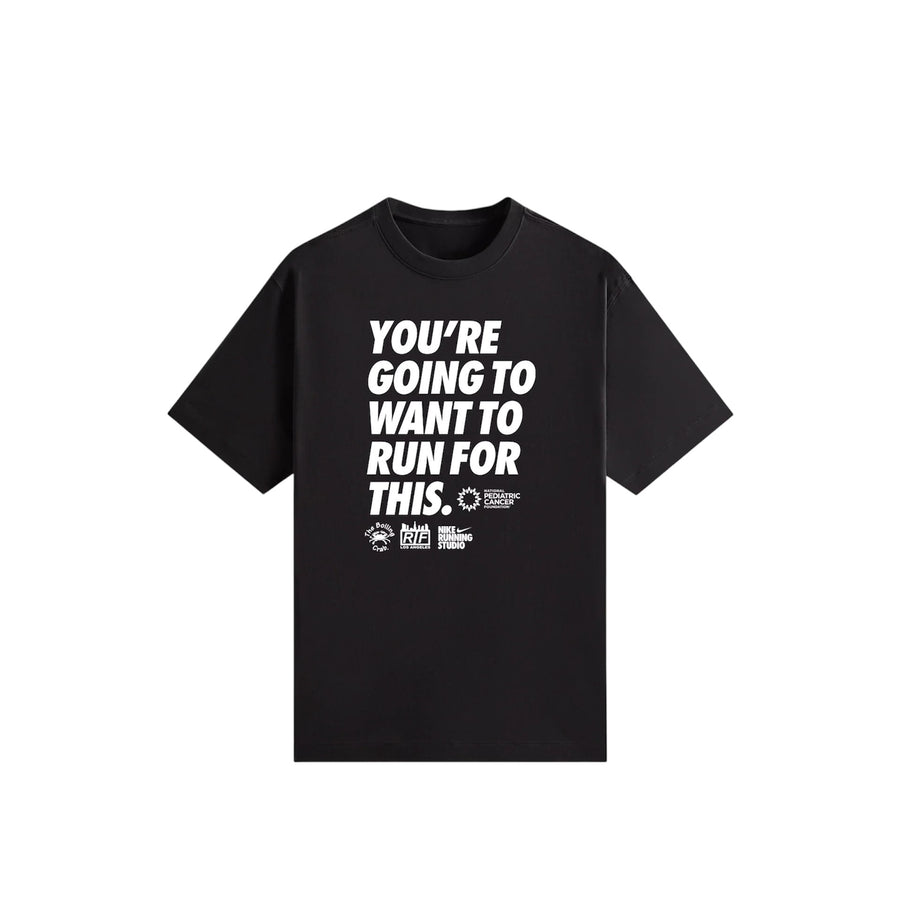 RIF LA x Boiling Crab x NPCF x Nike Running Studio 'GPHGK' Tee Black