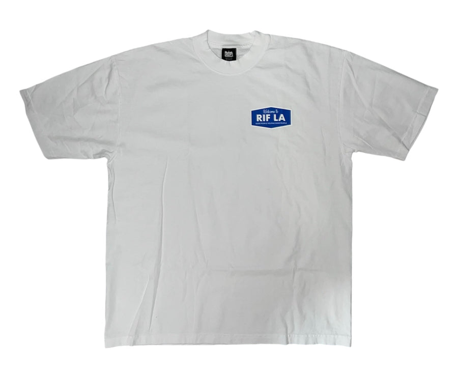 RIF LA '2025 CHAMPS' Bobble Head Tee White