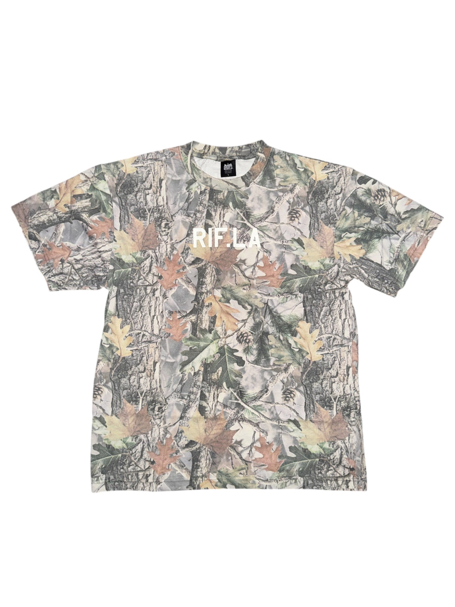 RIF ‘Duck Hunter’ Woodland Camo Short Sleeve Tee