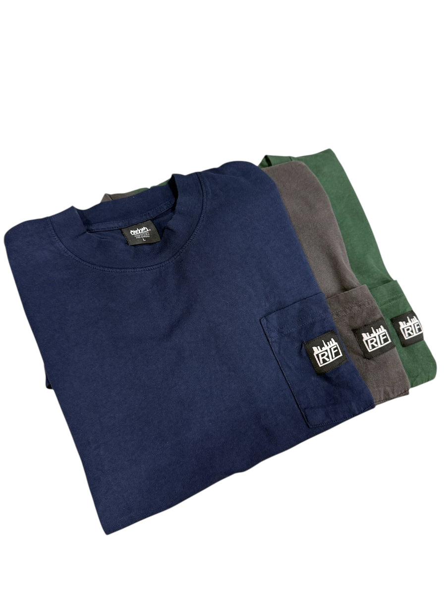 RIF Essentials Pocket Tee Forest Green
