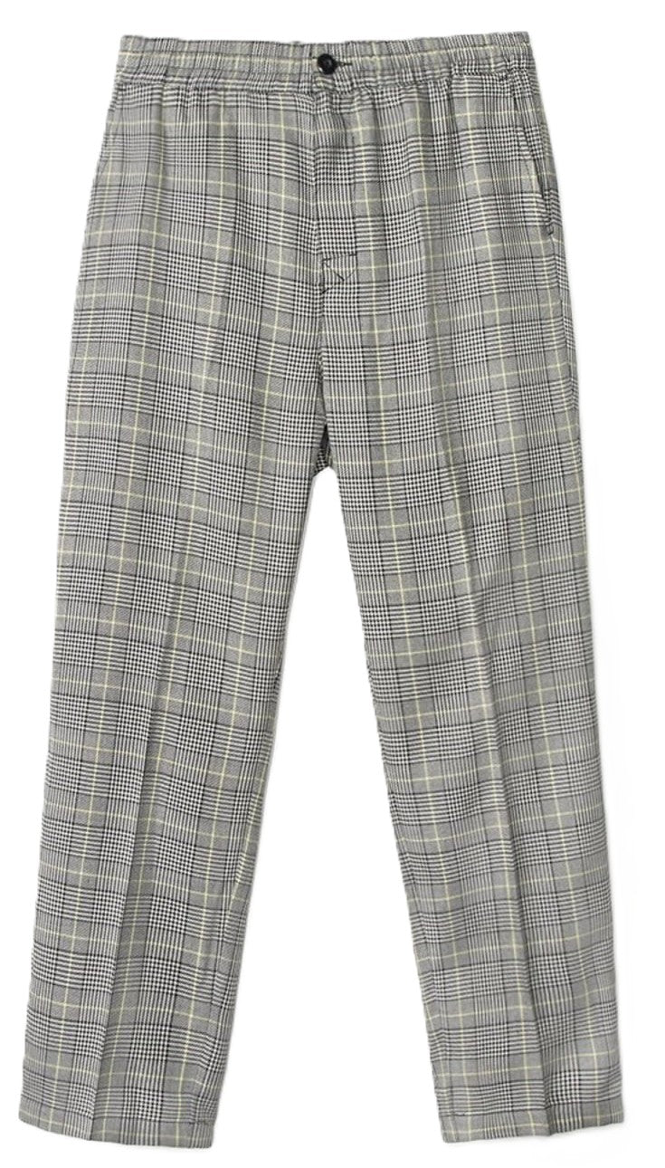 Stussy Bryan Plaid Pant Grey (WORN)