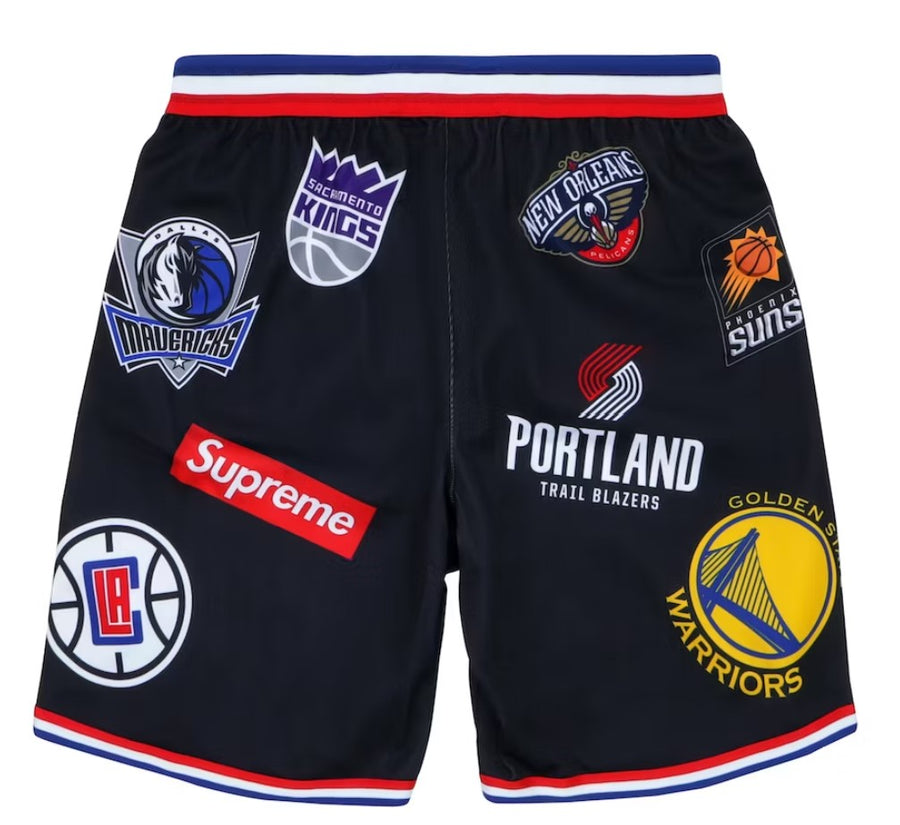 Supreme Nike/NBA Teams Authentic Short Black (WORN)