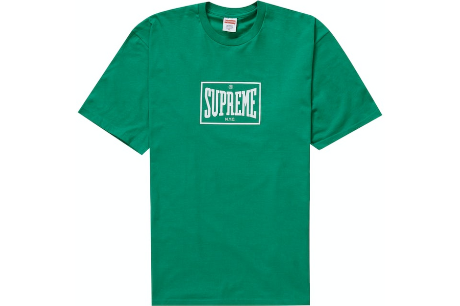 Supreme Warm Up Tee Green