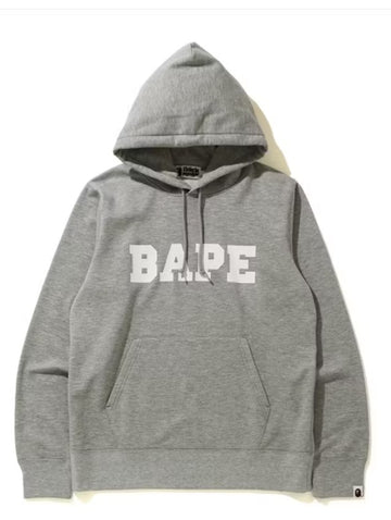 BAPE Family Bag Hoodie Grey