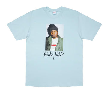 Supreme Nas Tee Pale Blue