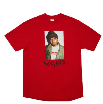 Supreme Nas Tee Red