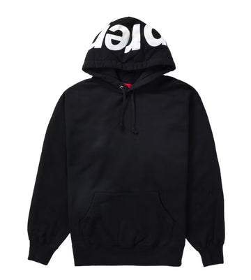 Supreme Contrast Hooded Sweatshirt Black
