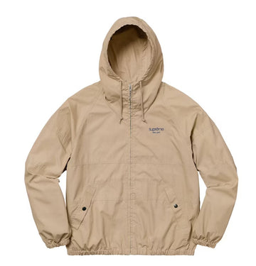 Supreme Cotton Hooded Raglan Jacket Light Khaki