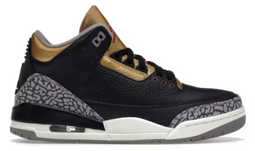 Jordan 3 Retro Black Cement Gold (WMNS)