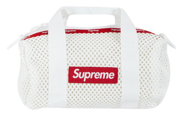 Supreme Mesh Mini Duffle Bag White