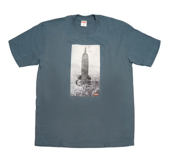 Supreme Mike Kelley The Empire State Building Tee Slate