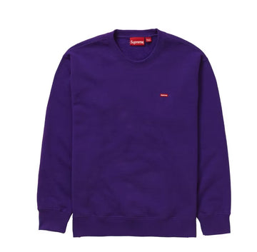 Supreme Small Box Crewneck Purple (WORN)