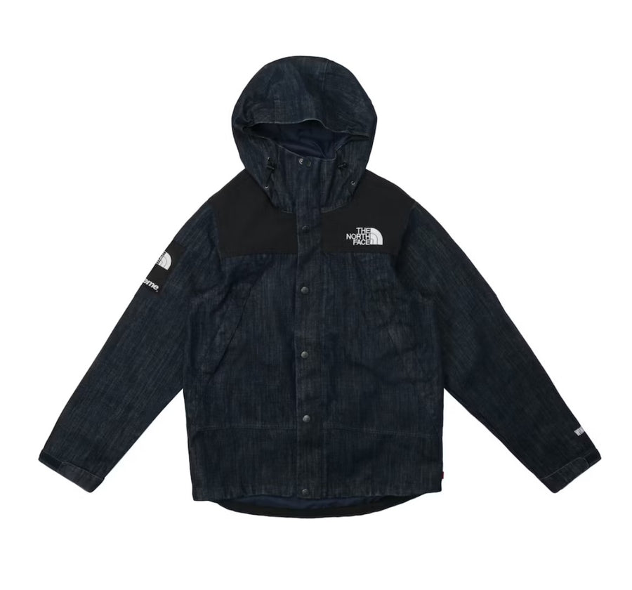 Supreme The North Face Denim Dot Shot Jacket Denim