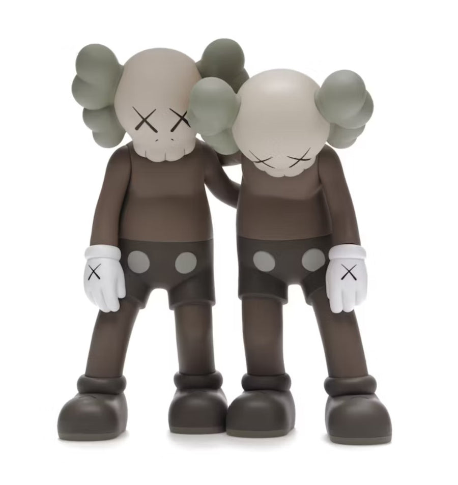 KAWS Along The Way Vinyl Figure Brown (DISPLAYED)