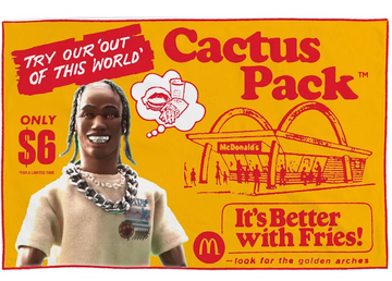 Travis Scott x McDonalds Cactus Pack Vintage Blanket