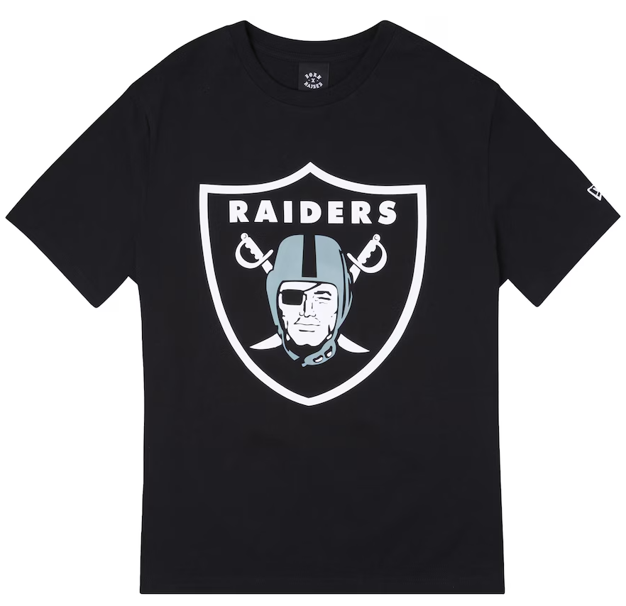 Born X Raised Las Vegas Raiders Logo Tee Black