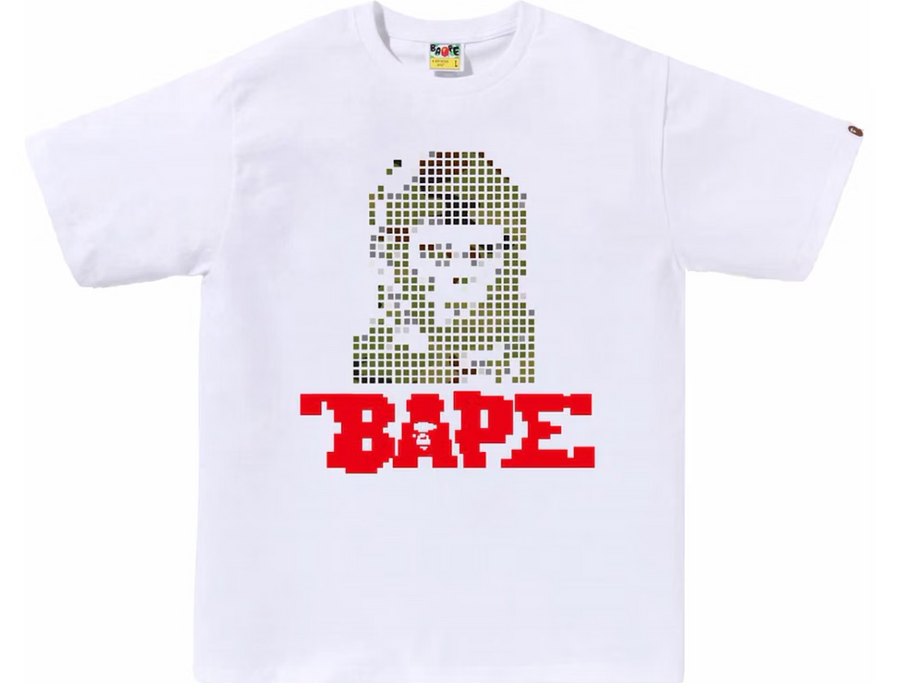 BAPE Pictonerius Tee White