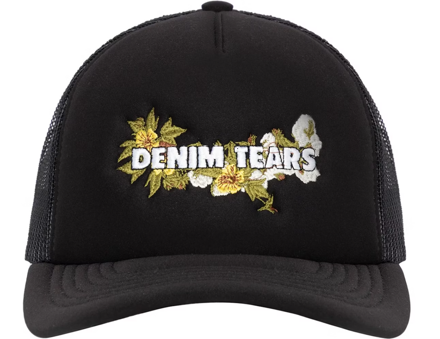 Denim Tears Logo Trucker Hat