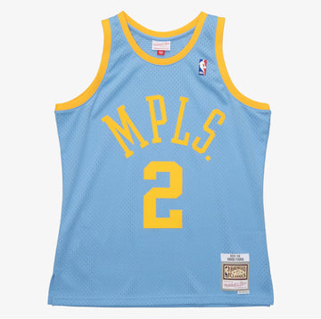 Mitchell & Ness Derek Fisher Powder Blue Los Angeles Lakers 2001/02 Hardwood Classics Swingman Player Jersey