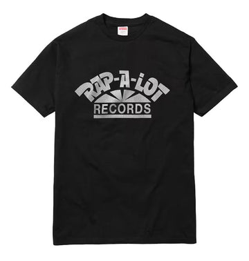 Supreme Rap A Lot Records Tee Black