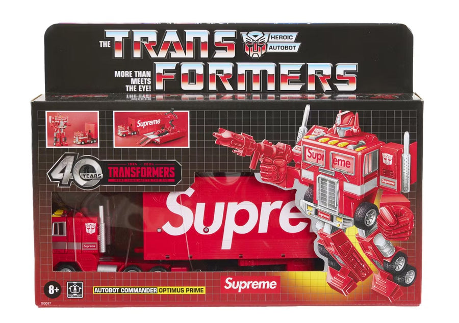 Supreme Transformers G1 Optimus Prime Figure Red
