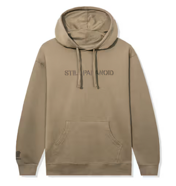 Anti Social Social Club x UNDFTD Still Paranoid Hoodie Sandstone