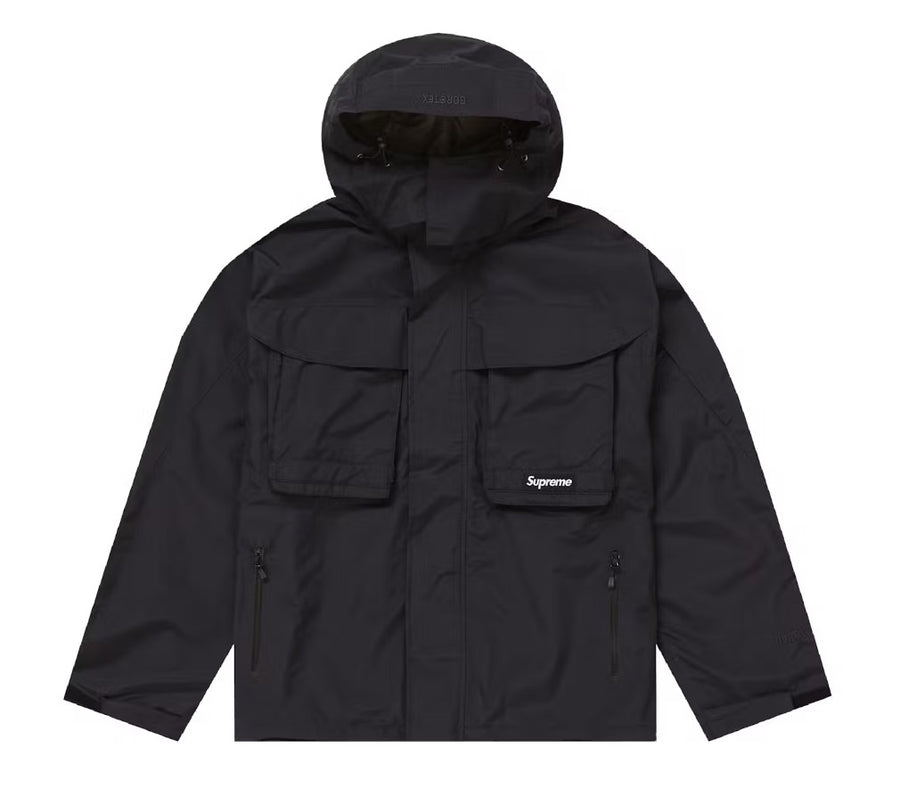 Supreme GORE-TEX PACLITE Lightweight Shell Jacket Black (WORN)