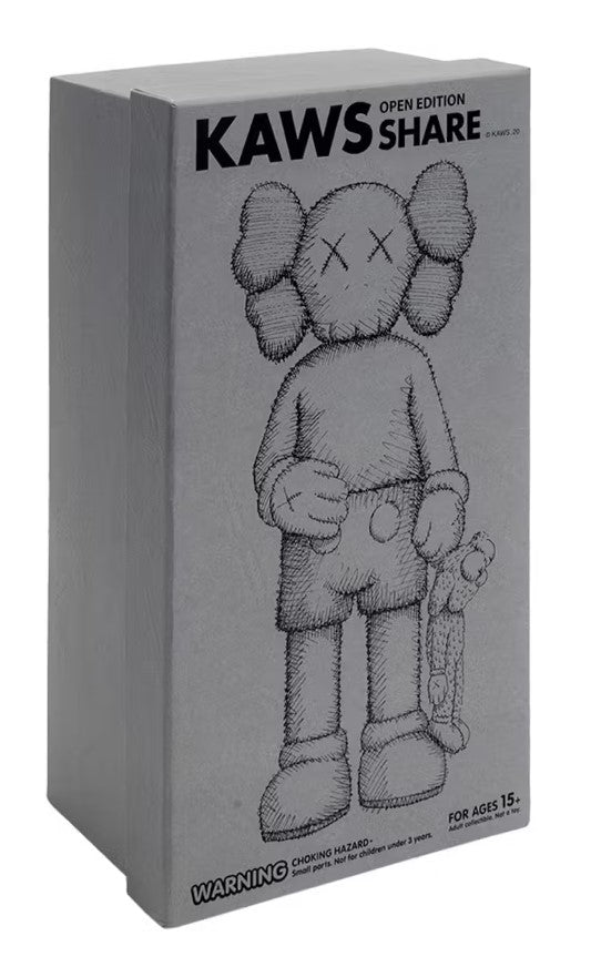 KAWS Share Vinyl Figure Grey