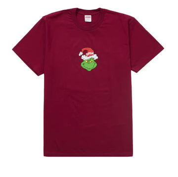 Supreme Grinch Tee Cardinal