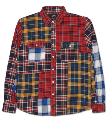 Stussy Mixed Plaid Shirt Multi