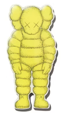 KAWS What Party Chum Magnet Yellow