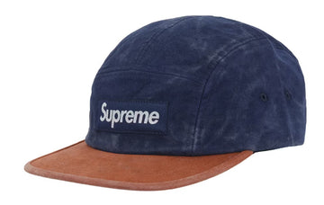 Supreme 2-Tone Moleskin Camp Cap Navy