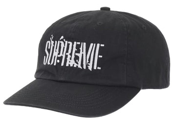 Supreme Splatter 6-Panel Black