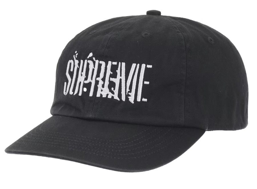 Supreme Splatter 6-Panel Black