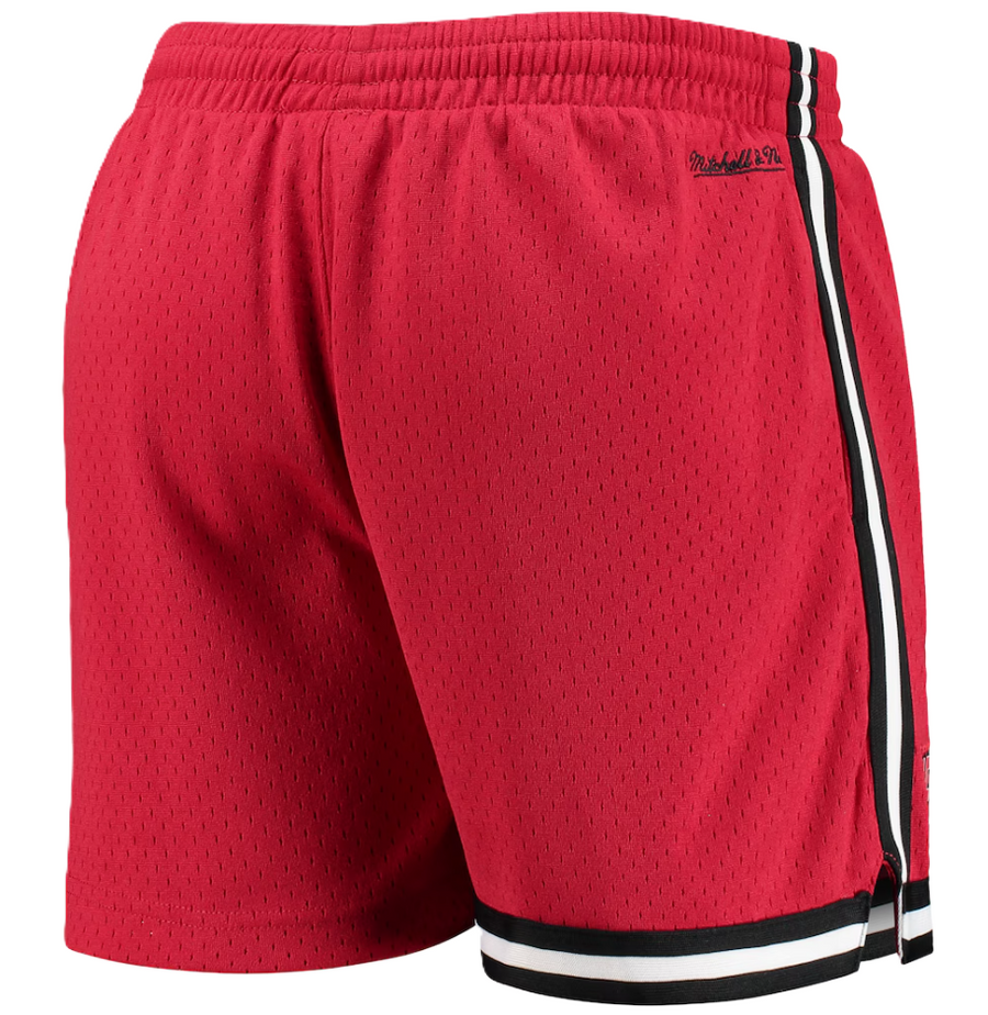 Mitchell & Ness Women's Miami Heat Jump Shot Shorts Red (WORN)
