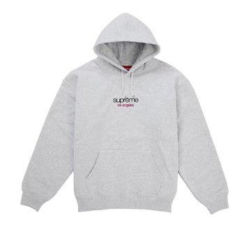 Supreme Classic Logo Los Angeles Shop Hooded Sweatshirt (WORN)