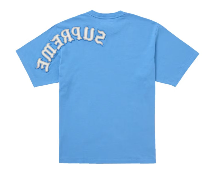 Supreme Brushed Arc S/S Top Light Royal