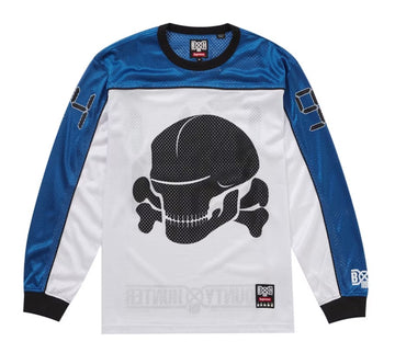 Supreme Bounty Hunter Mesh Moto Jersey White (WORN)
