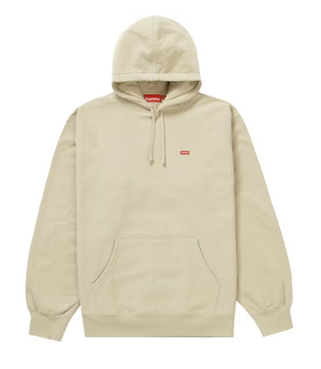 Supreme Small Box Hooded Sweatshirt (FW21) Taupe (WORN)