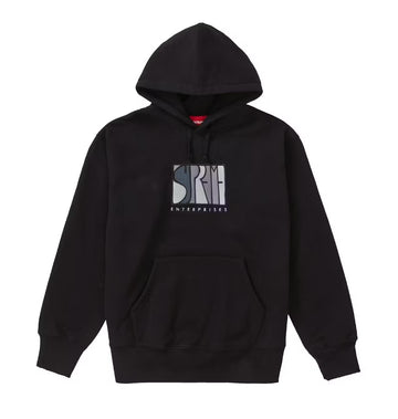 Supreme Enterprises Hooded Sweatshirt Black (WORN)