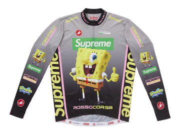Supreme SpongeBob SquarePants Castelli L/S Cycling Jersey