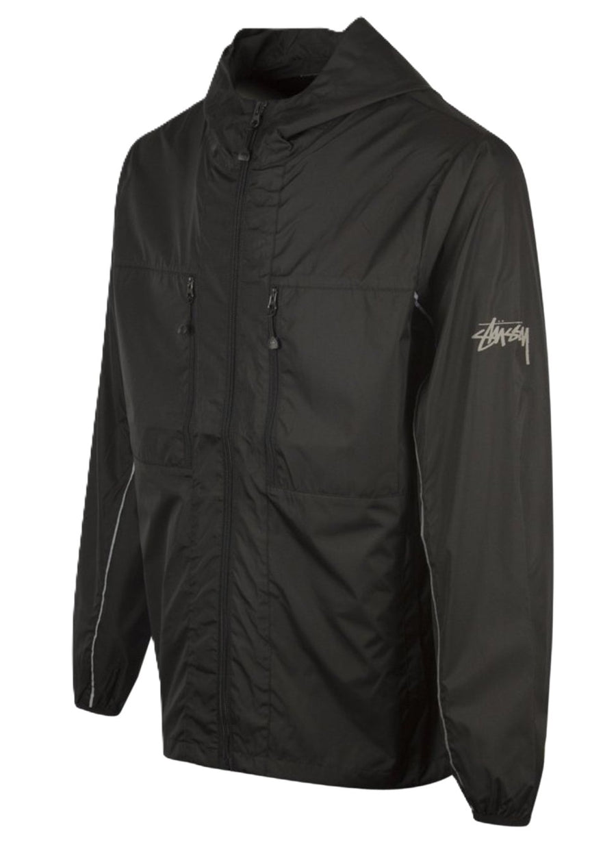 Stussy 3M Nylon Paneled Jacket Black