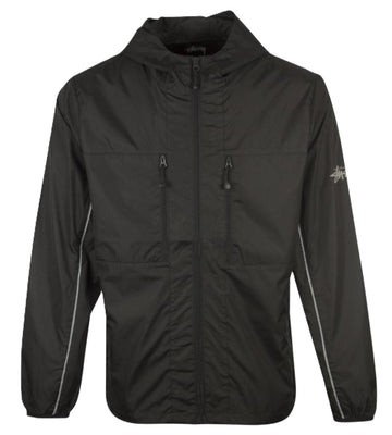 Stussy 3M Nylon Paneled Jacket Black