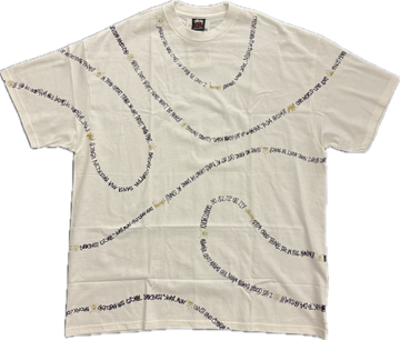 Stussy Trails Of Type Tee White