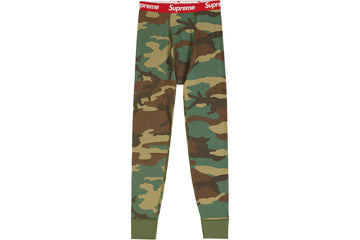 Supreme Hanes Thermal Pant (1 Pack) FW19 Woodland Camo