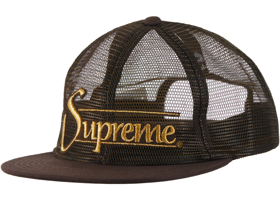 Supreme Mesh 6-Panel Brown