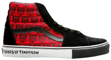 Vans Sk8-Hi Supreme Neighborhood Red (WORN)