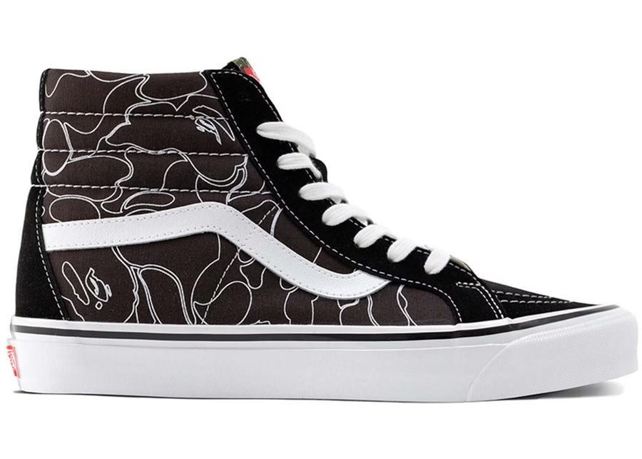 Vans Sk8-Hi 38 DX Bape Line ABC Camo (WORN)