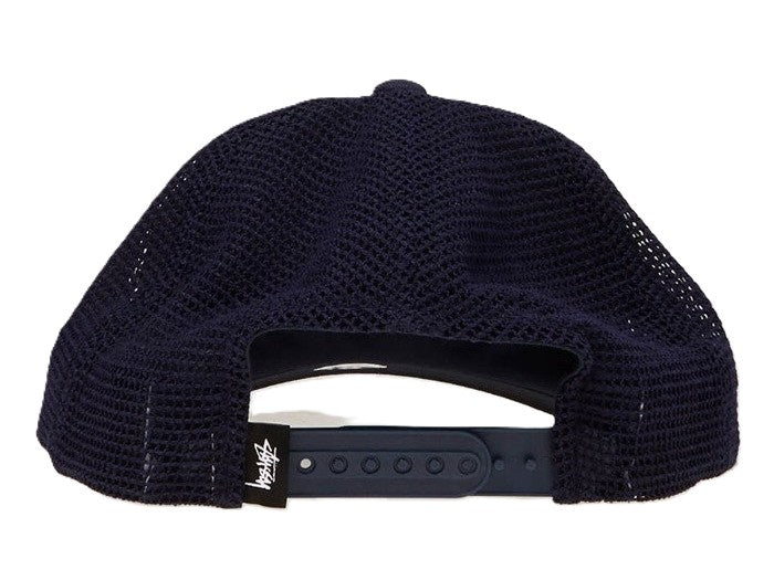Stussy Venice Mesh Cap Navy (WORN)