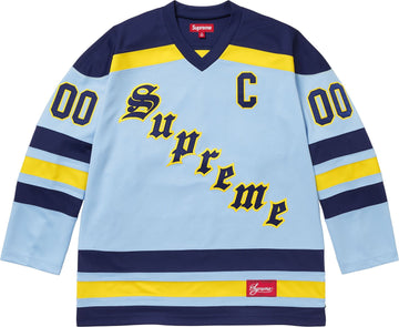 Supreme Fire & Ice Hockey Jersey Light Blue